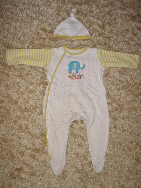 Overalík - pyžamko, mothercare,74