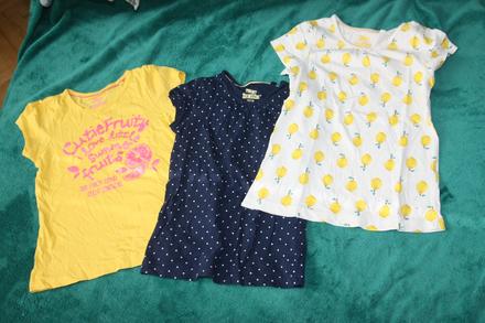 3x tricko 110/116, lupilu,110
