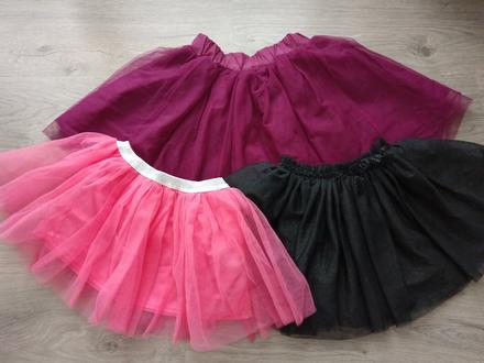 Tylova sukňa 2ks, h&m,122