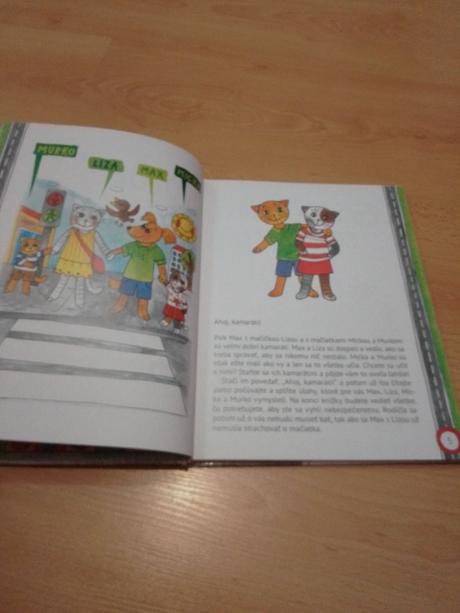 Kniha pozor, červená, 