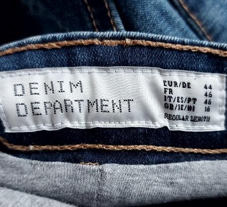 Tehotenské rifle denim department, 44