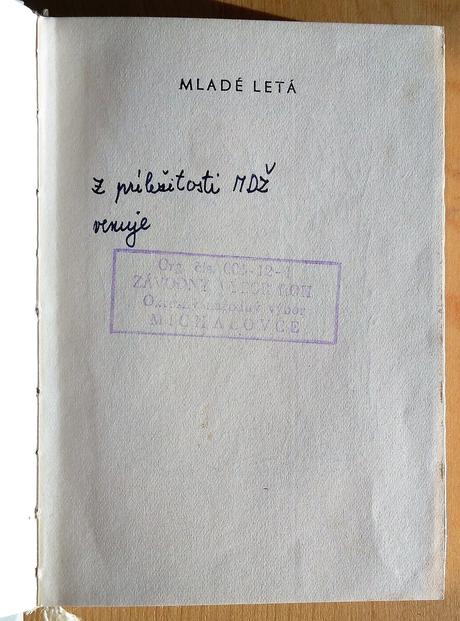 Mladé letá, martin kukučín, 