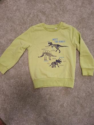 Mikina s dinosaurami, c&a,116