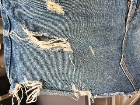 Zara riflová mini sukňa xl, zara,xl