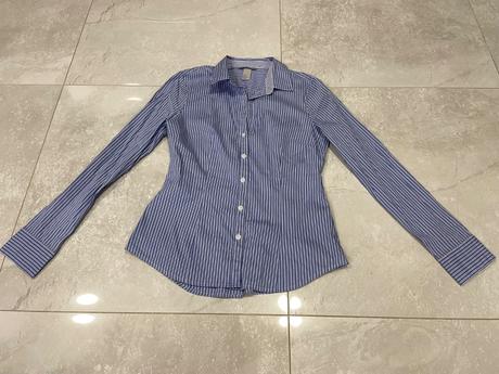 Pásikavá košeľa, h&m,38