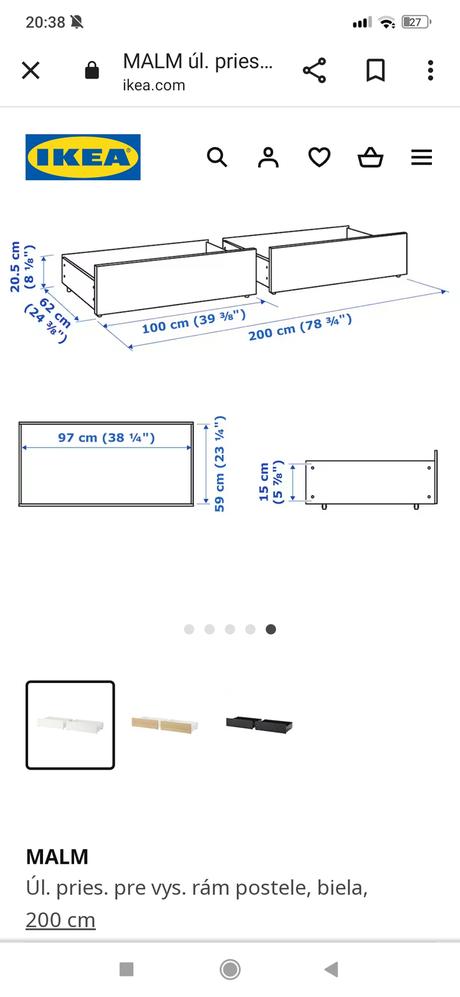 Zásuvka pod posteľ, šírka (cm): 100,dĺžka (cm): 60