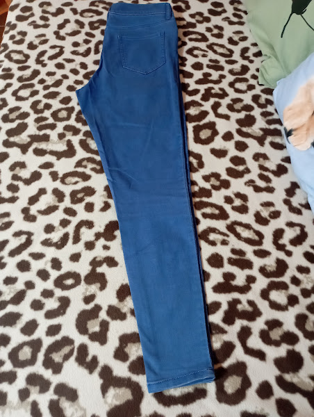 Modré džegínsy, f&f,40