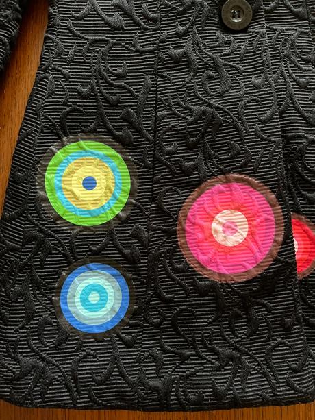 Luxusný kabátik desigual s mandalami 5/6 rokov, desigual,116