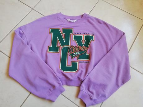 Krátka mikina h&m, v. 170, h&m,170