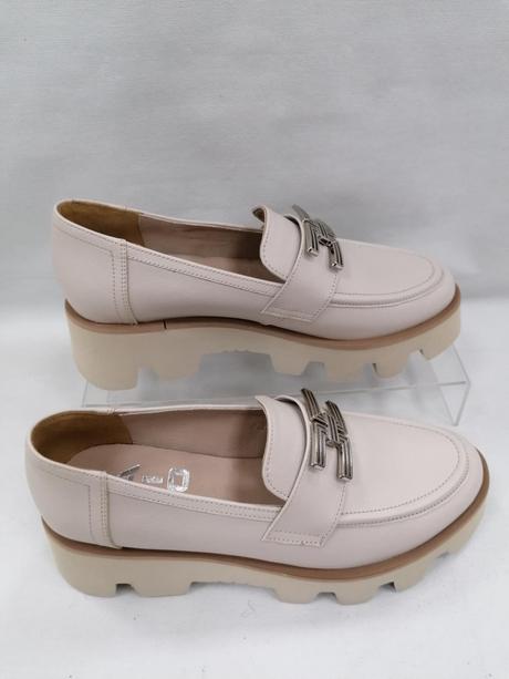 Dámske kožené mokasíny 23220766 z, 37 / 38 / 39