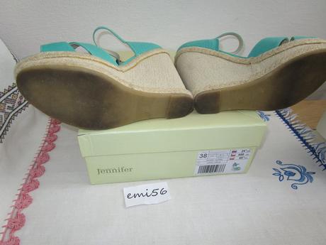 2686. sandále značkové, jennifer&jennifer,38