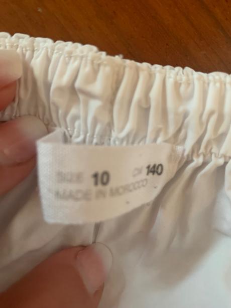 Letný crop top, zara,140