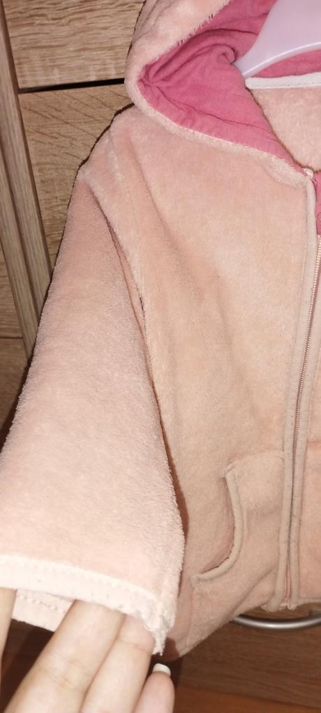 Flísová mikina s uškami 86/92, lupilu,92