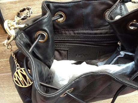 Dkny luxusná kožená kabelka, dkny