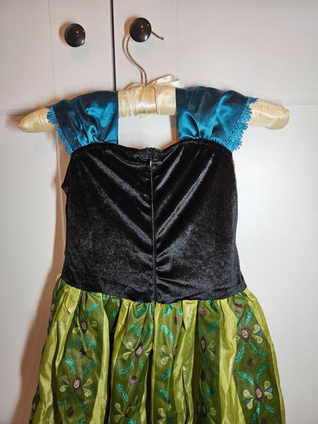 Anna-frozen kostým, 