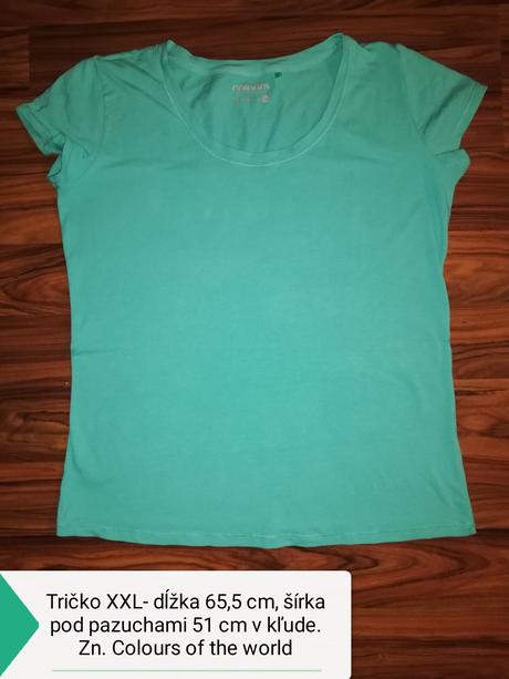 Tričko xxl, xxl