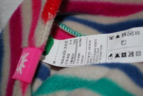 Dievcenska capica, benetton,104