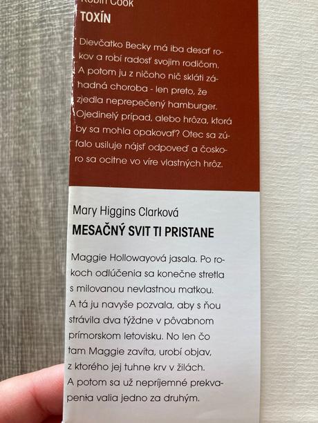 Horúce chvíle, prísľub lásky, toxín, mesačný svit,