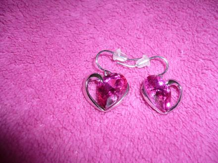 Náušnice srdiecka,