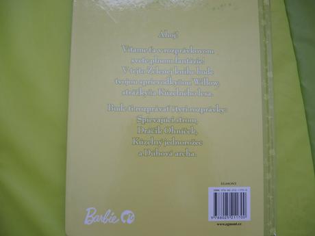 Barbie zelená kniha rozprávok, 