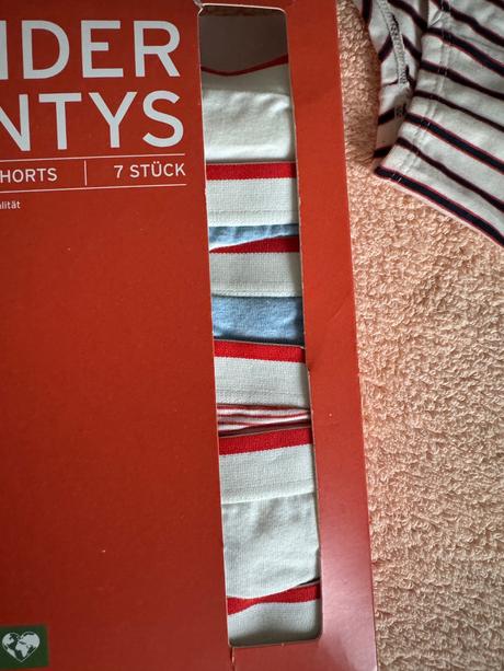 13 ks dievcenske boxerky tchibo z biobavlny, tchibo,158 / 164