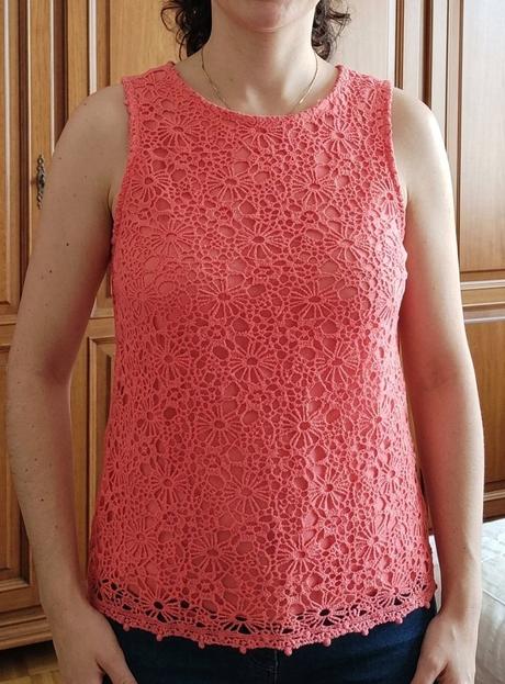 Top s krajkou., m