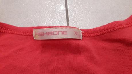 Ružové tričko give me a smile, fishbone,xl