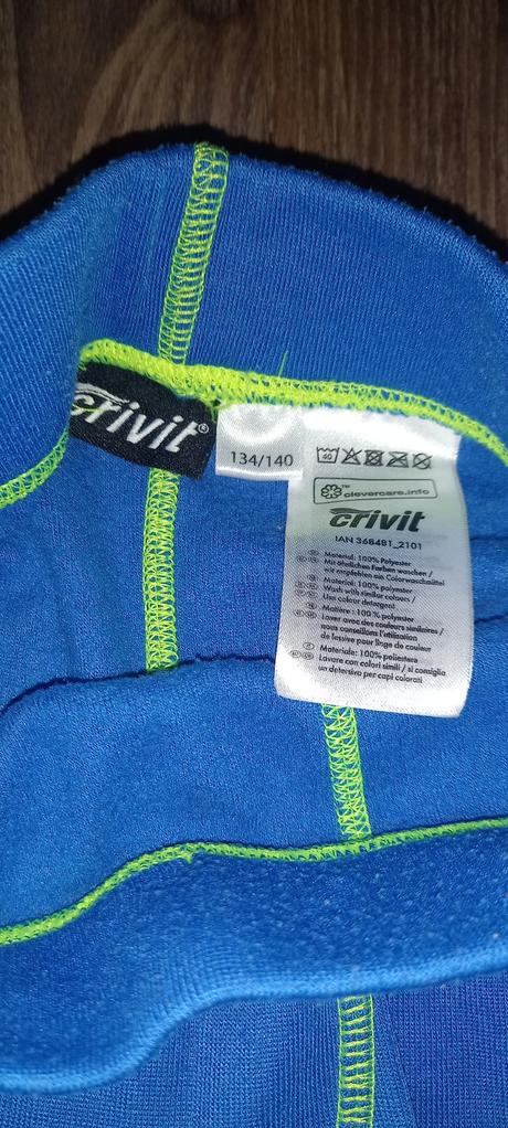 Chlapčenské termo prádlo 134, crivit,134