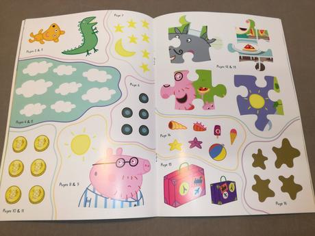 Peppa pig happy holiday sticker activity nau22, 