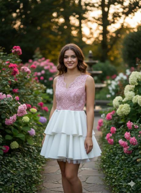 Krátke šaty vo veľkosti s/m, m / s