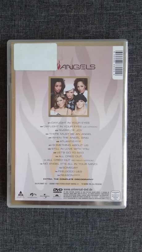 Dvd originál - no angels ako nové, 