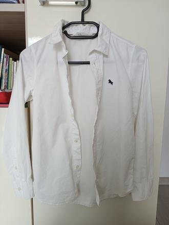 Biela košeľa 9-10rokov, h&m,140
