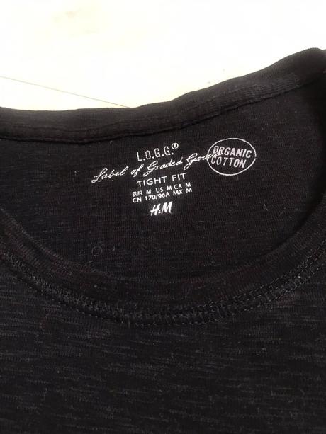 Kvalitné bavlnené triko, h&m,m