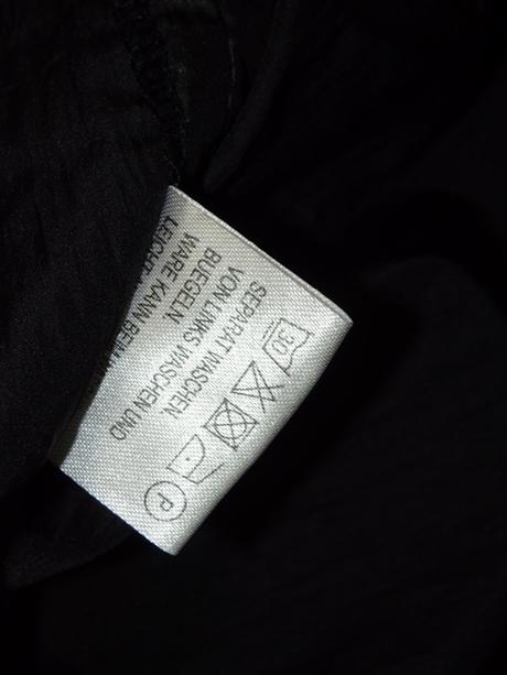 Kvalitná čierna bundička, xl