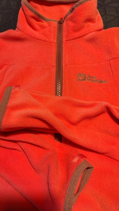 Dievčenská polartec mikina, jack wolfskin,152