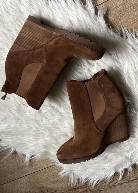 Kožené kotnikove čižmy michael kors, michael kors,39