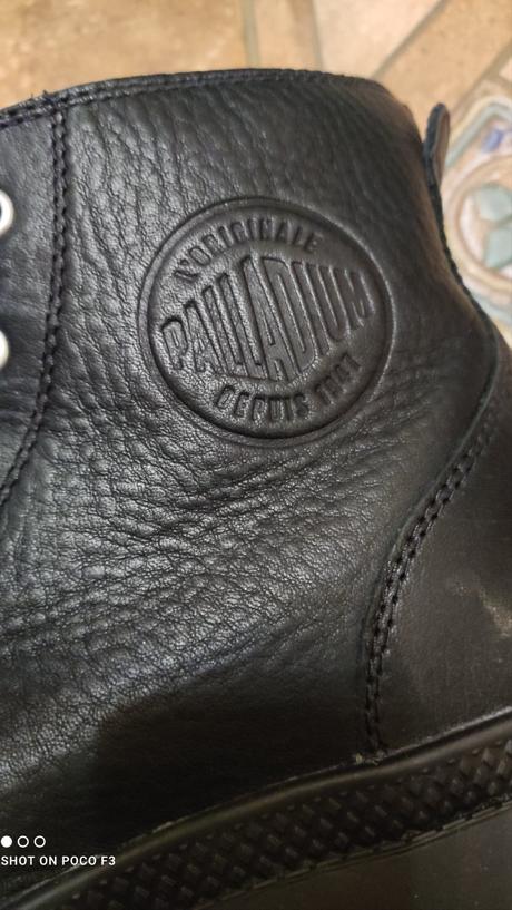 Kožené topánky palladium, 42