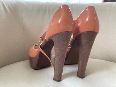 Topánky na vysokom opätku, deichmann,39