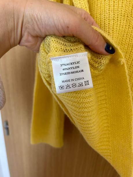 Munthe velkost 38 žltý sveter, m