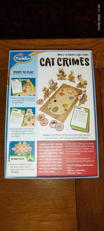 Cat crimes - logic game, 