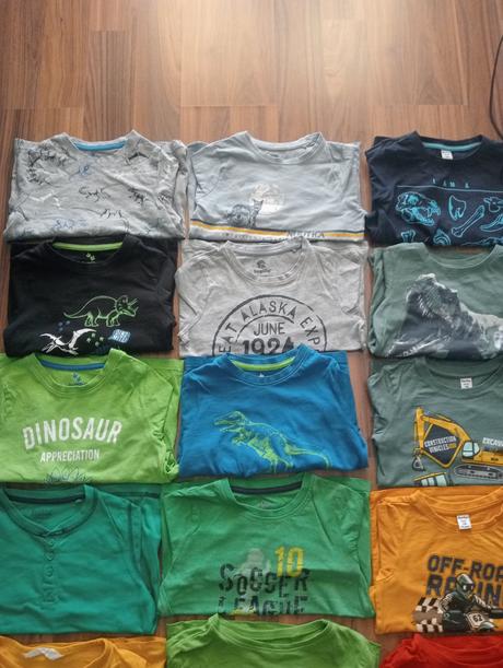 Balík tričiek 110/116, 104–116