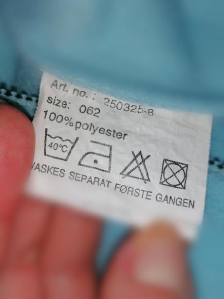 Baby world - praktický flícový overal, 62