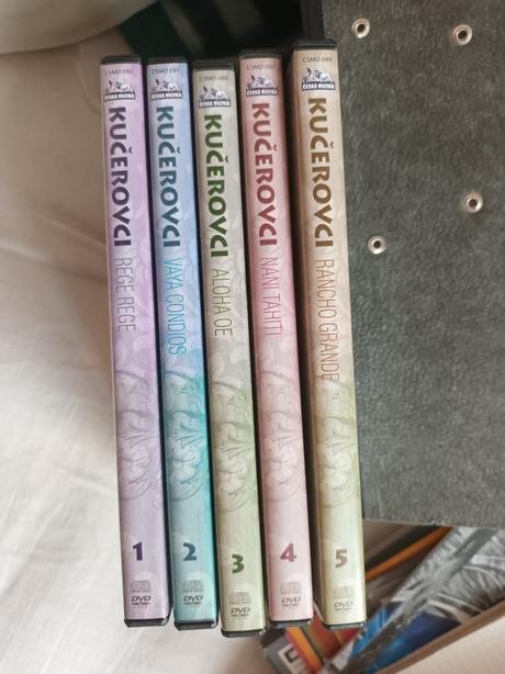 Kučerovci cd a dvd,