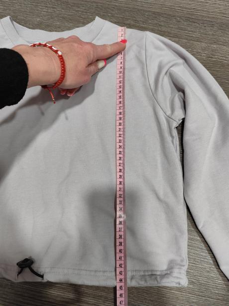 Crop-topová mikina veľ. s, s