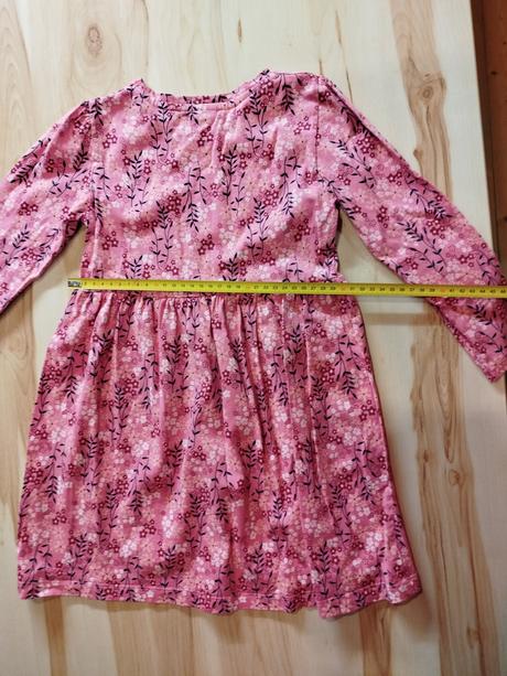 Kvetinkové šaty s dlhým rukávom, kiki&koko,110