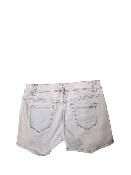 Dámske rifľové šortky, s