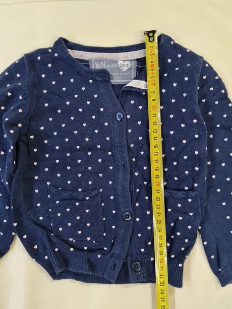 Sveter na rozopínanie, 98