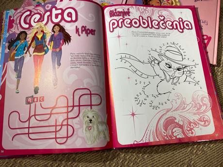 Knižka na rok 2009,2010 barbie, 2009 disney prince,