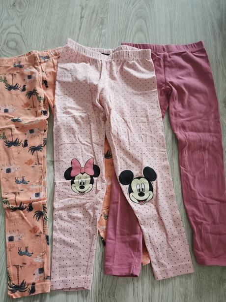3x legíny 6-7rokov, disney,122