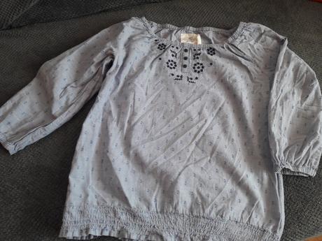 Bavlnena bluza, h&m,152